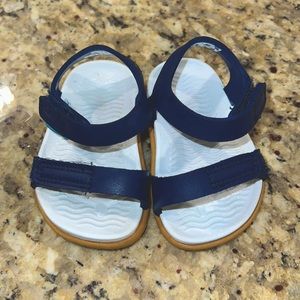 Toddler Native Sandals Size 4 Navy Blue EUC